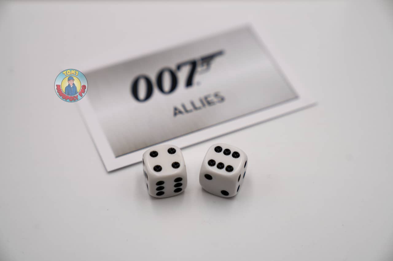Monopoly James Bond Dice