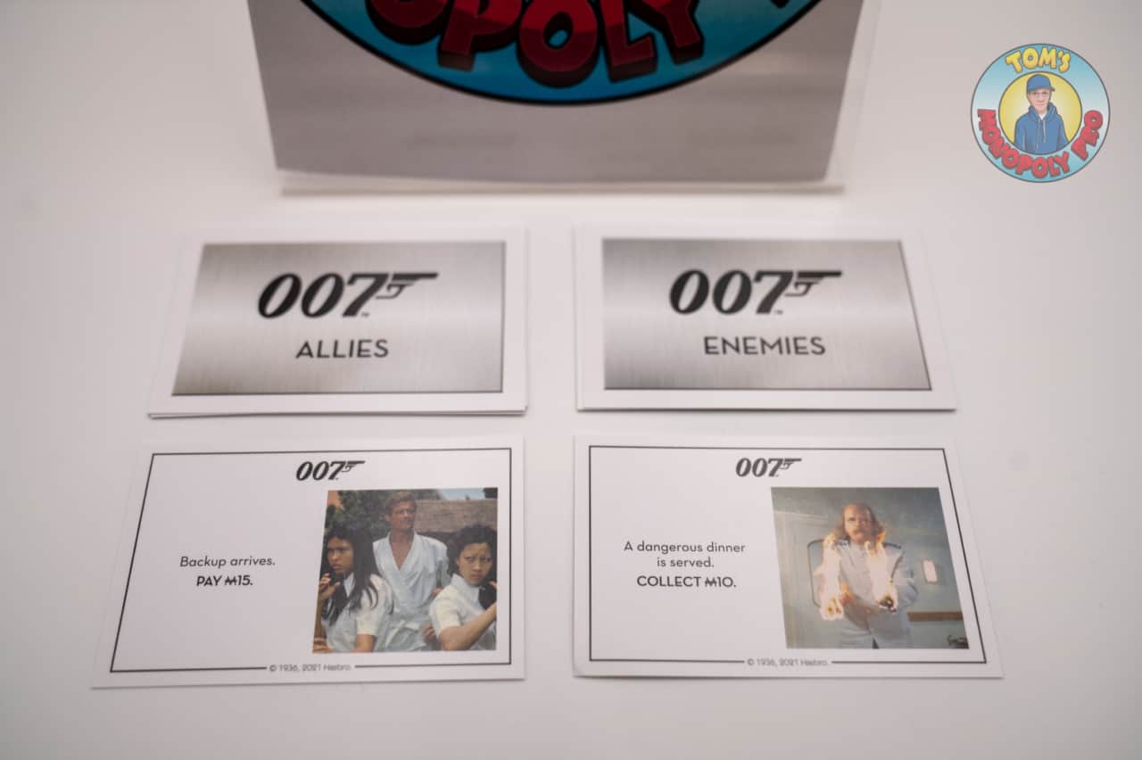 Monopoly James Bond Allies & Enemies cards (front)