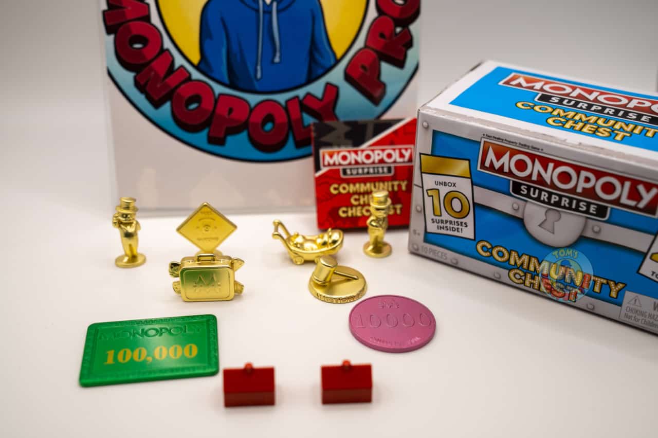 Monopoly Surprise Community Chest 1 contents